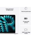 Apple MacBook Air M4 16GB 256GB SSD macOS 13" Taşınabilir Bilgisayar Gümüş MW0W3TU/A