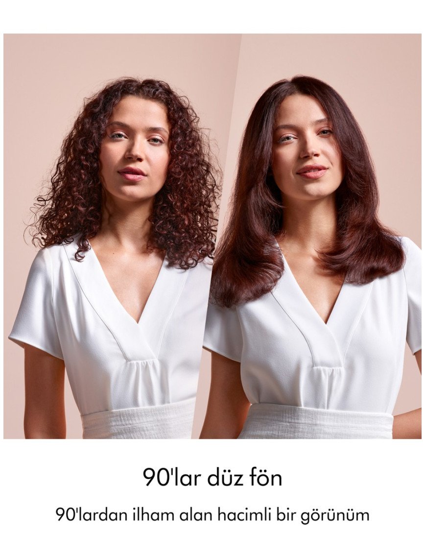 Dyson Airstrait Saç Düzleştirici İyon Teknolojili Titanyum Plaka 80-140°C 3 Kademeli Profesyonel Kullanım